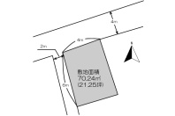 熱海市桜町・生活利便充実の古家付き売地　敷地面積約21坪