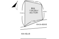 湯河原町吉浜・多用途に最適な海と花火を望む国道沿い売地約41坪