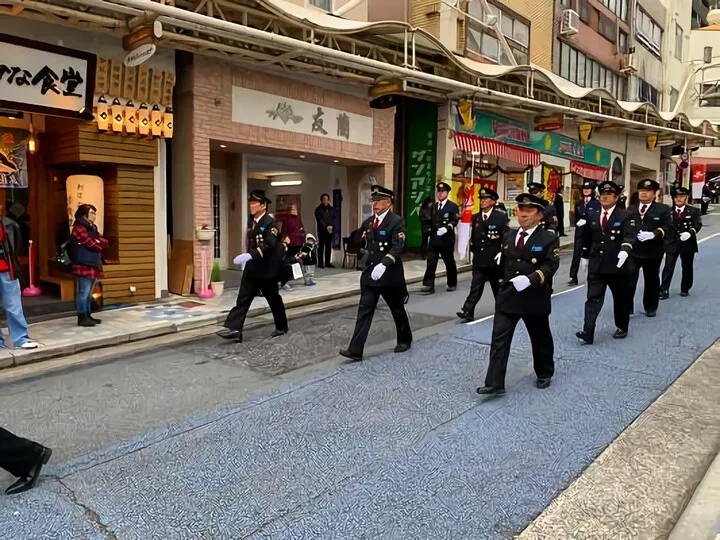 熱海消防出初式