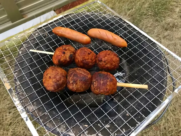 こじんまりとBBQ