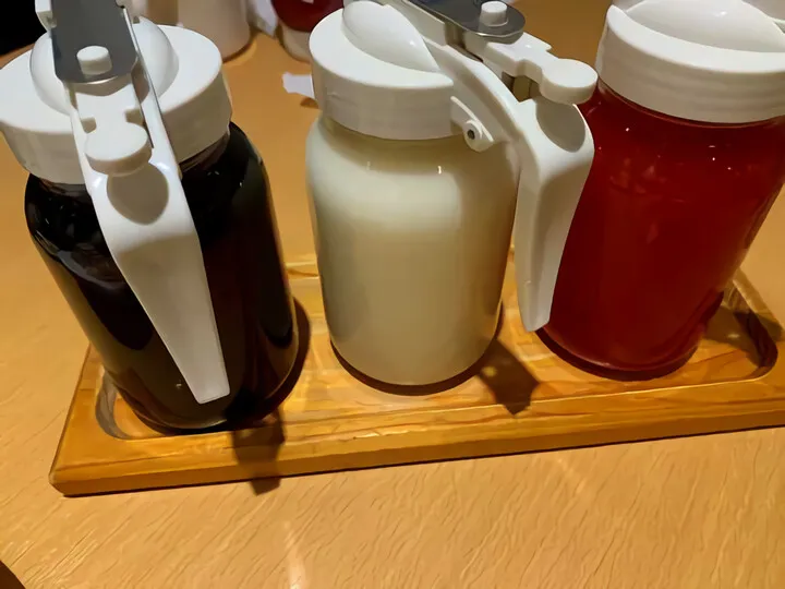 3種類のソース