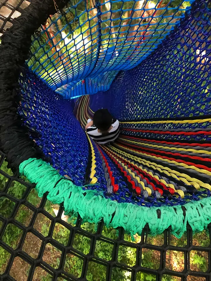 足柄森林公園 丸太の森パカブ