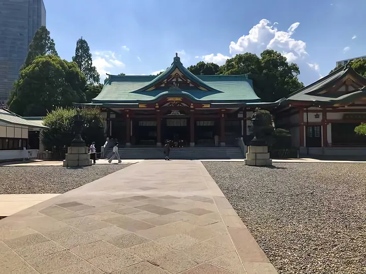 東京出張と日枝神社