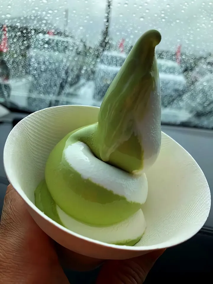 足柄茶＆ミルクミックス
