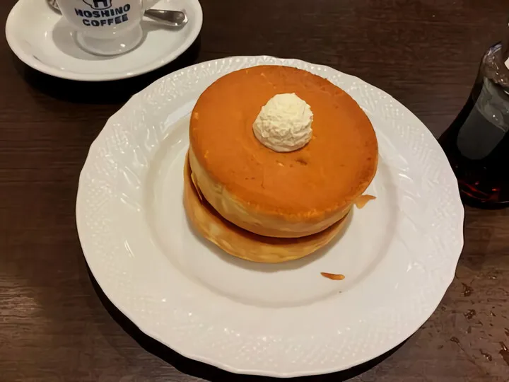 スフレパンケーキ