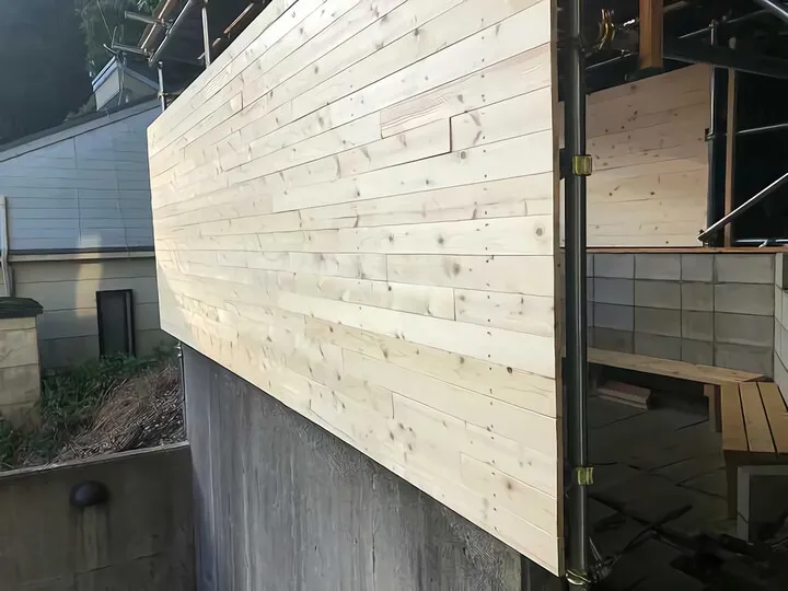 屋根付きバーベキューコーナー