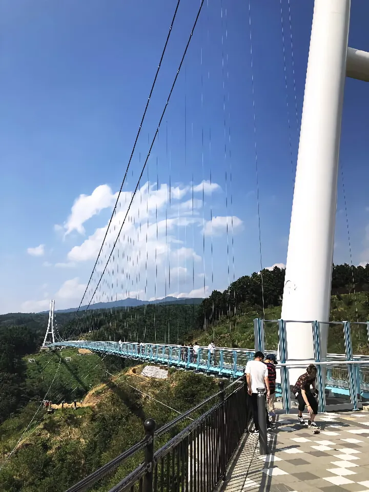 日本最大の釣り橋