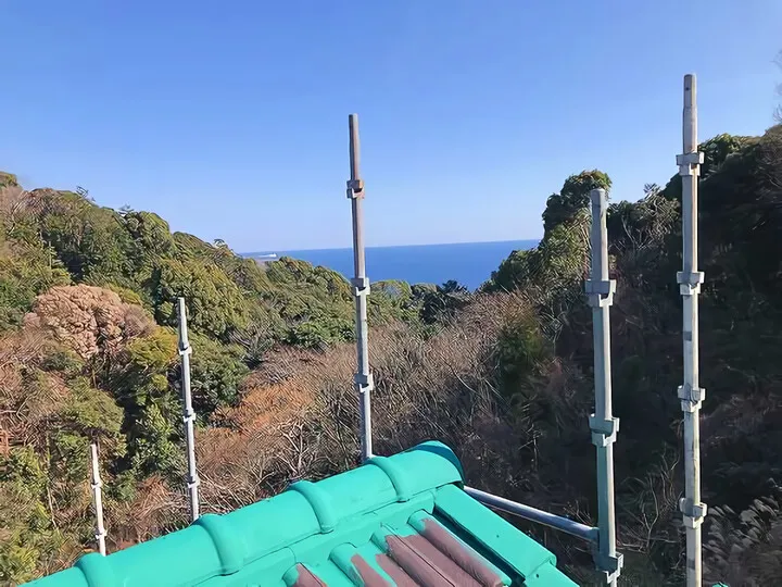 網代のぽつんと一軒家