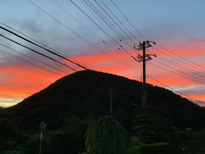 夕暮れ時に・・