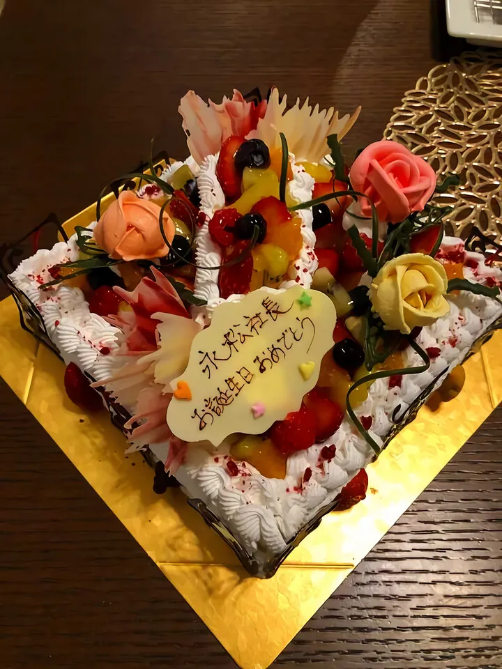 バースデーケーキ