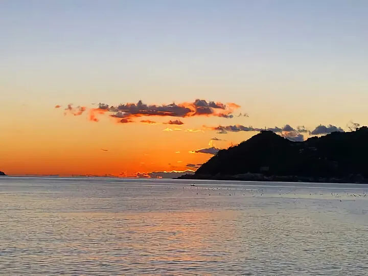 初日の出2022&夕暮れ2021