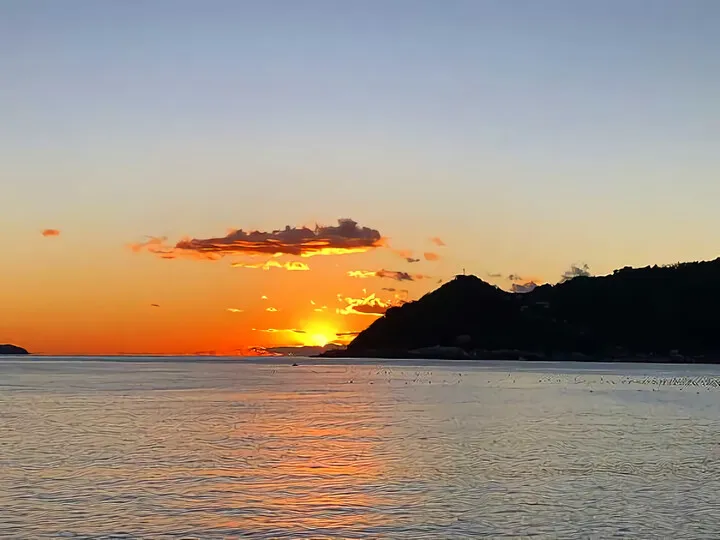初日の出2022&夕暮れ2021