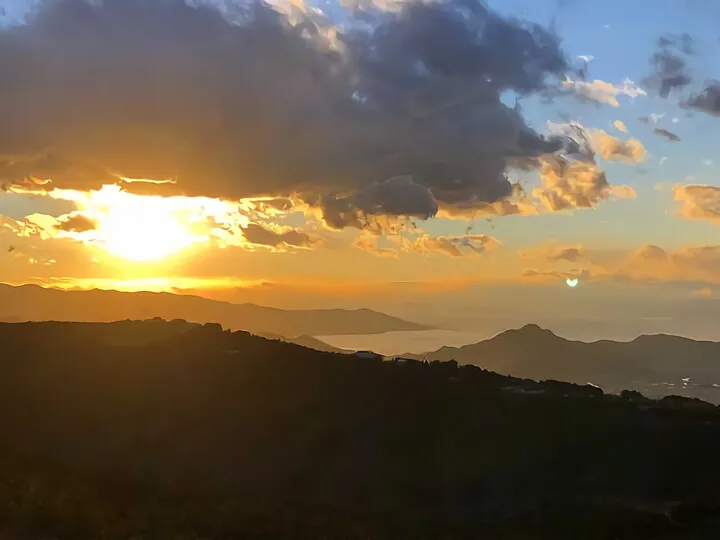 初日の出2022&夕暮れ2021