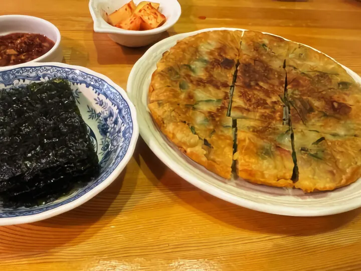 海鮮チヂミ