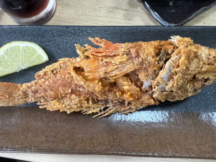 カサゴのから揚げ