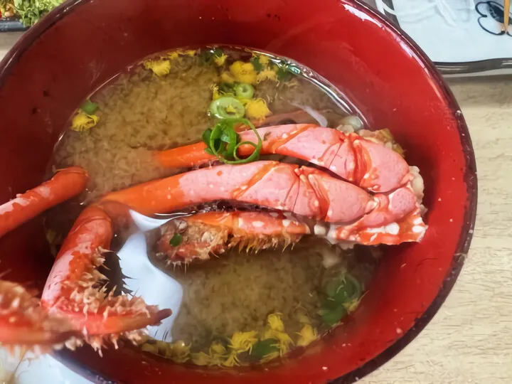 伊勢海老の味噌汁
