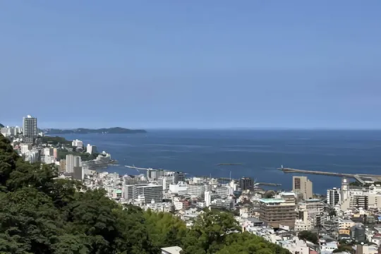 熱海ハイプラザ・上層階より海&花火望む戸別温泉付マンション 13階