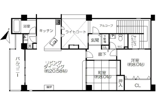ベラヴィスタ南箱根・内装リフォーム済の戸別温泉付きMS　4階