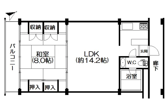 ビラ自然郷マンション・心安らぐ緑の住まい 戸別温泉&温泉大浴場付マンション 2階
