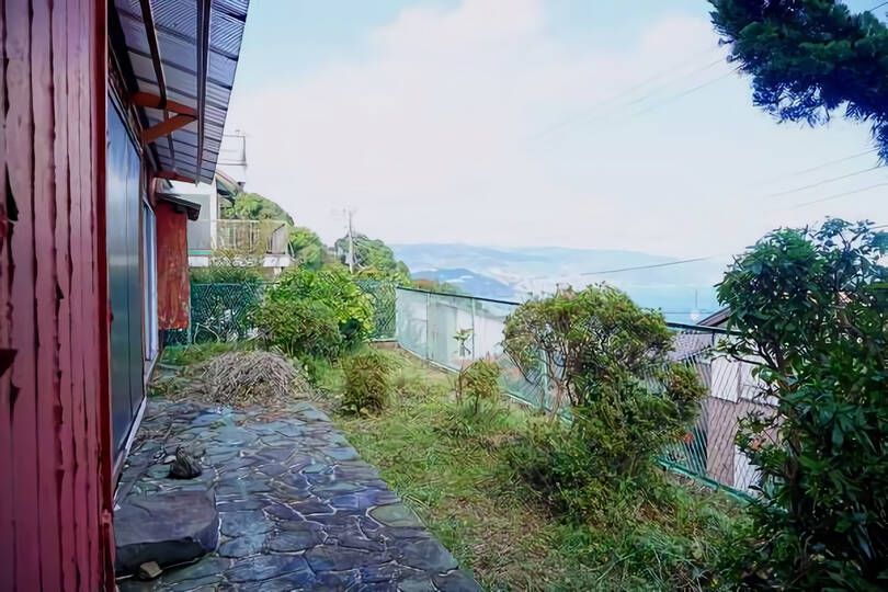 庭からの眺望
