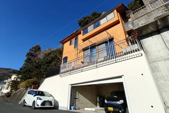 湯河原町鍛冶屋・高台で陽当たり良く海&街並み&花火大会望む中古戸建