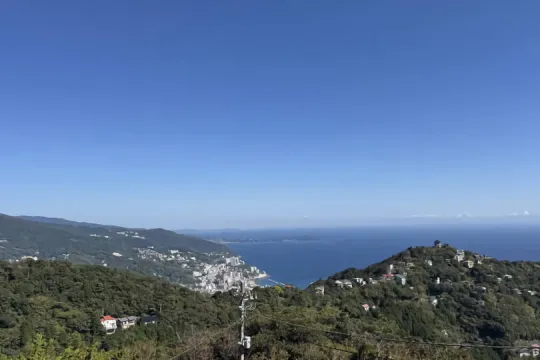 熱海自然郷・熱海市街&相模湾&花火大会望む温泉引込可能な売保養所