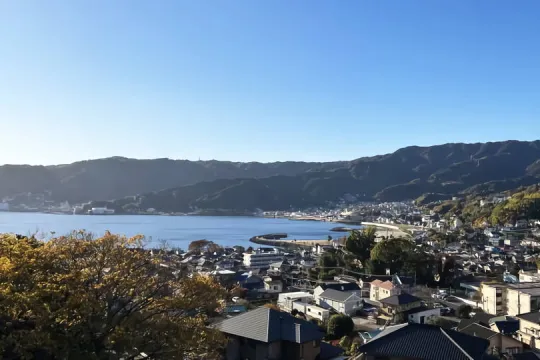 熱海市上多賀・敷地約197坪網代湾&花火大会望む果樹畑のある中古戸建