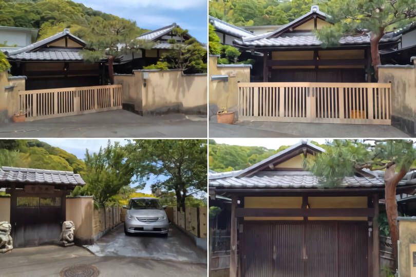 外観＆駐車場