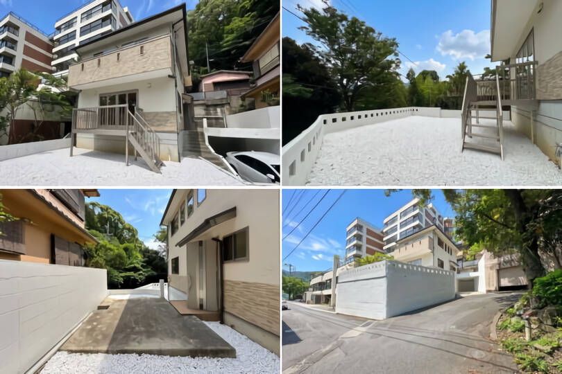外観＆前面道路
