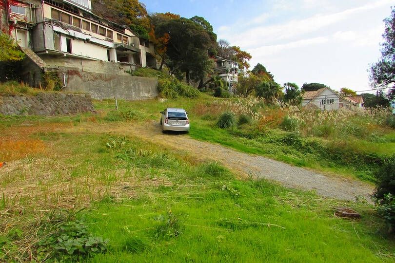 熱海市伊豆山・約６４５坪の広大な敷地
