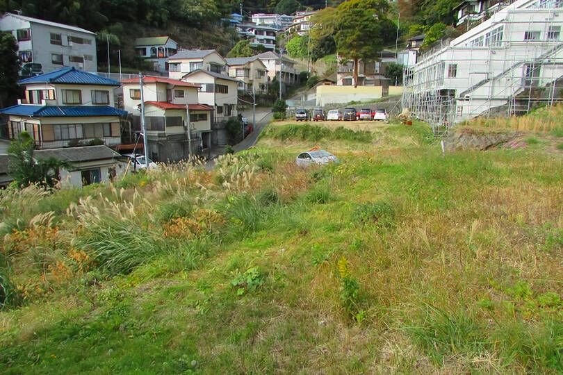熱海市伊豆山・約６４５坪の広大な敷地