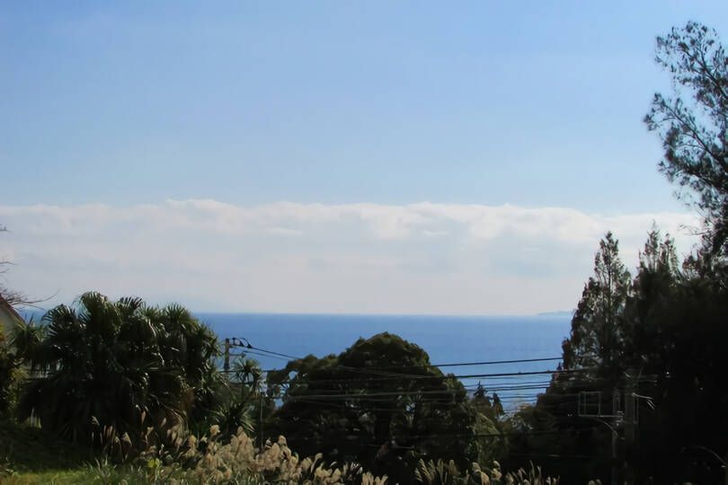 熱海市伊豆山・約６４５坪の広大な敷地
