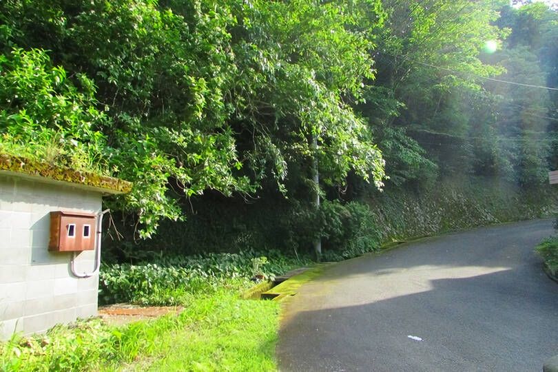 伊東市宇佐美・駅徒歩圏で山手エリアに位置する事業用に適した広大な売地（２区画）