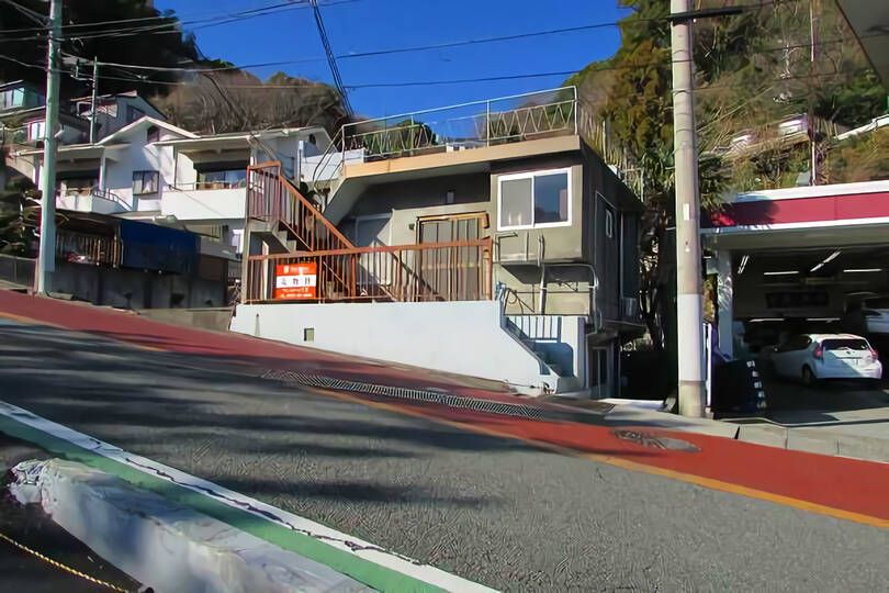 熱海市梅園町・「熱海梅園」至近の相模湾＆初島望む売地（古家有）
