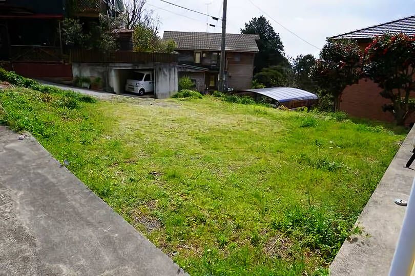 湯河原町吉浜・敷地約４７坪の海を遠望する住環境良好な売地