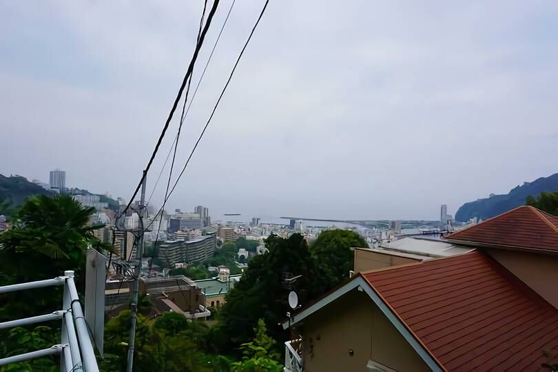 熱海市水口町２丁目・敷地約２７４坪で高台より市街・海・花火大会望む温泉付売地