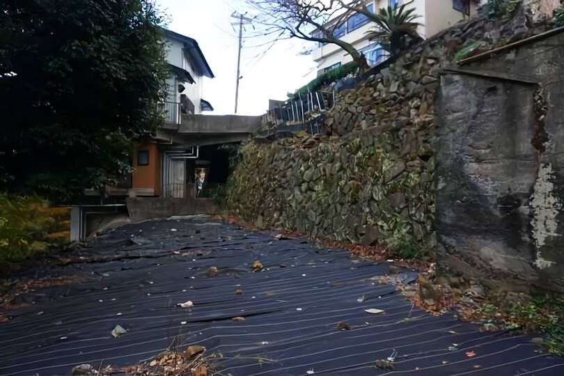熱海市林が丘町・高台より相模湾を遠望する売地