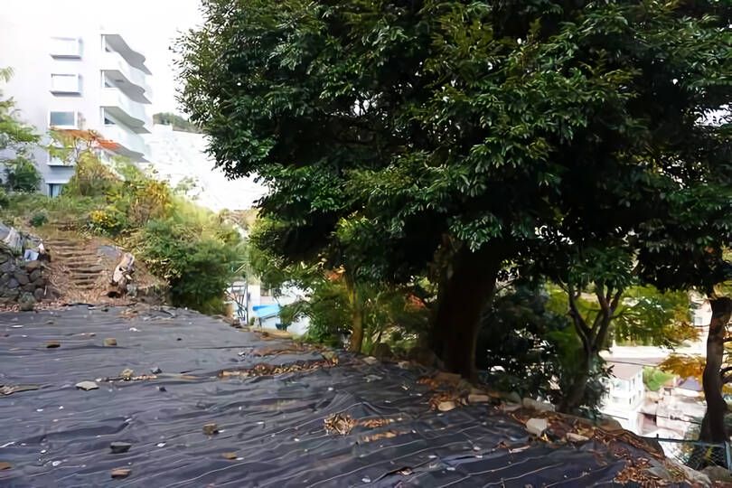 熱海市林が丘町・高台より相模湾を遠望する売地