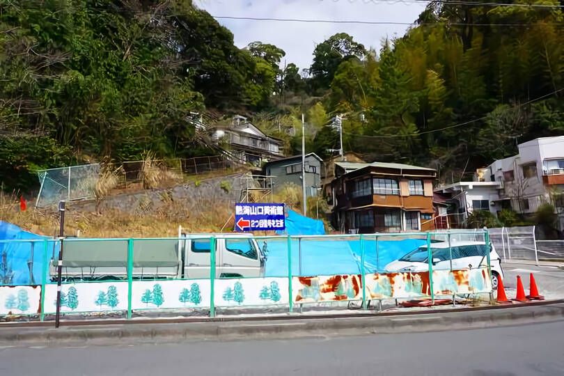 熱海市上宿町・敷地約182坪　生活便良好の温泉引込可能な売地