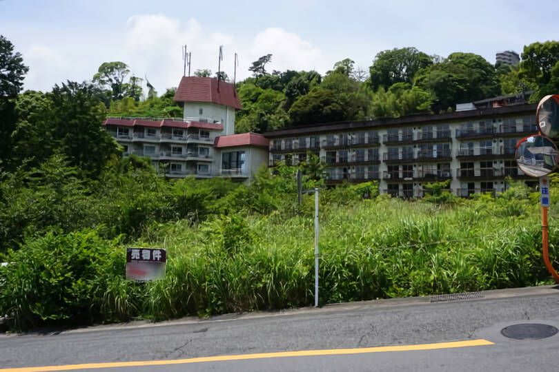 熱海市西山町・敷地約５０５坪　温泉引込可能な事業用地