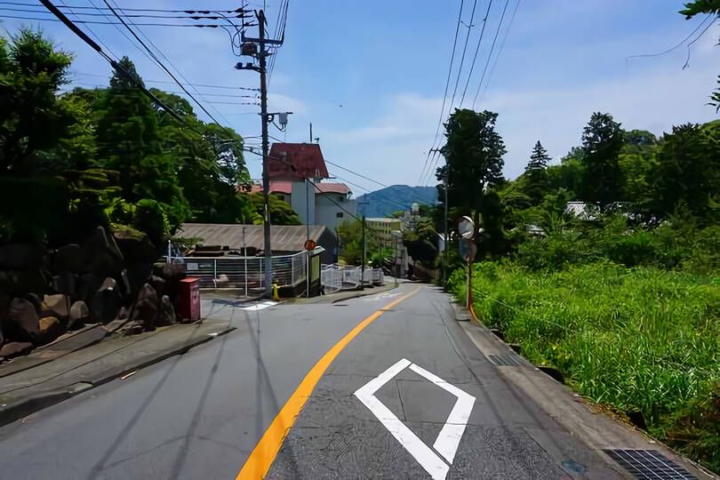 熱海市西山町・敷地約５０５坪　温泉引込可能な事業用地