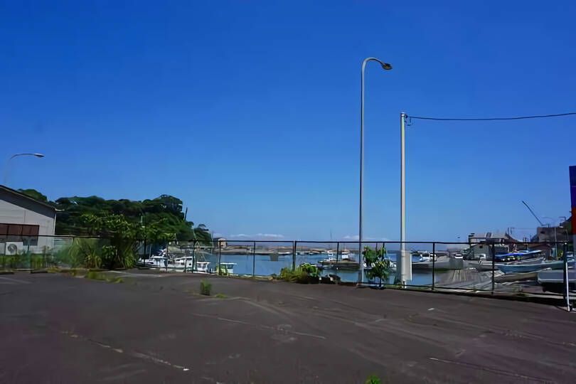 真鶴町真鶴・漁港目の前の敷地約143坪　駅から徒歩15分の売地