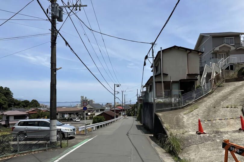前面道路