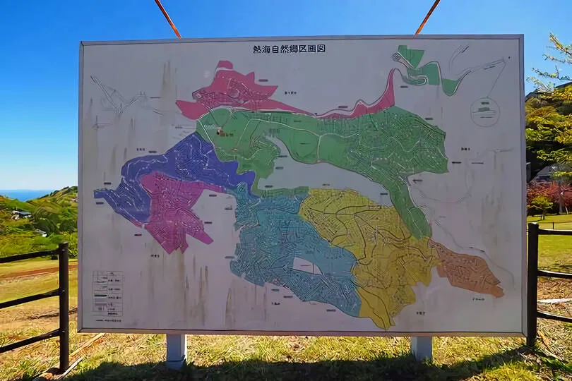 熱海自然郷の区画
